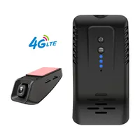 4G WiFi רכב DVR GPS לוגר FHD1080P דאש מצלמת תמיכה מרחוק חי צג כפולה עדשת אוטומטי וידאו צי ניהול tracker מצלמת