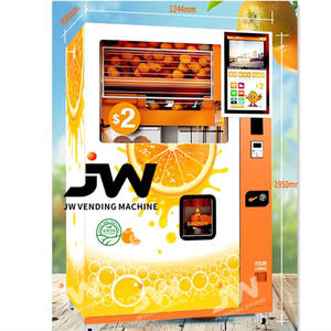 Máquina Expendedora de Zumo de Naranja Fresco JW de Autoservicio las 24 Horas, Pantalla Táctil Inteligente de 22 Pulgadas con Lector de Tarjetas - Product Image 4