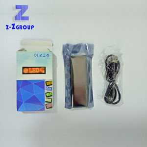 2019 led de desplazamiento nombre placa Diseño de tarjeta led para publicidad interior programación de alta calidad - Product Image 4