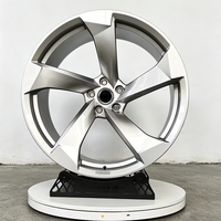 Rines de Aleación Forjados Personalizados de Lujo para Autos, Diseño Cóncavo Profundo, 5*120 5*114.3 Pulgadas, 5 Radios, para A3 8V A4 B8 B9 Mk7 A7, Tamaños 18 19 20 21 22