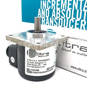 Encoder Incremental Etra ER63D1024S528L9.52X6MR con Montaje de Brida para Automatización Industrial - Product Image 4