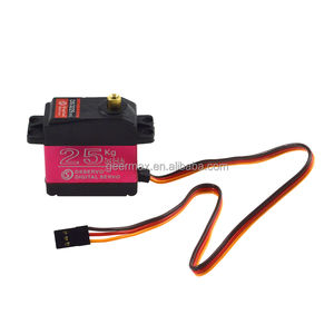 Para <span class=keywords><strong>DSServo</strong></span> <span class=keywords><strong>DS3225</strong></span> 24,5kg/0,165sek 25T 180 grados 25KG Dc4.8-6,8 V DS3225Mg alto Torque Digital Servo Drone RC coche vehículo Robot - Product Image 1