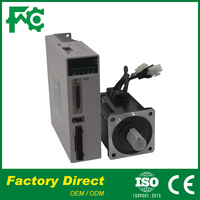 Kit de Motor Servo AC Monofásico 220V con Certificación ISO CE, Brida 40/60 para Maquinaria Textil