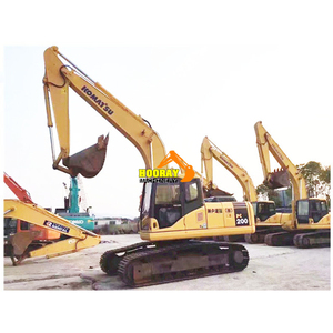 รถขุด Komatsu รถขุดดินแบบใช้แล้ว PC200-7 PC200-7 PC200-6 PC200-8 PC220-7มีสินค้าในสต็อก - Product Image 1
