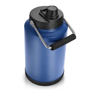 Shenzhen Extra Large 2.2L Bouteille d'eau isolée Flacons <span class=keywords><strong>Thermos</strong></span> sous vide 3.2L 5 Gallon Flacons d'eau Fabricant Cruche Bière Growler - Product Image 5