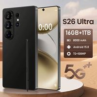 Smartphone S26 Ultra Haute Performance 7,3 pouces 16+1 To Débloqué S-Pen Global 5G WIFI Intelligent Gaming Téléphones Mobiles S23 S26