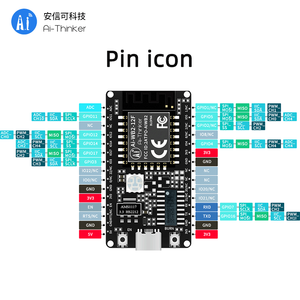 Ai-Thinker NOUVEAU Kit Ai-WB2-12F basé sur la puce BL602, carte de développement de module WiFi+ 5.0 / PCB avec antenne et interface Type-C - Product Image 6