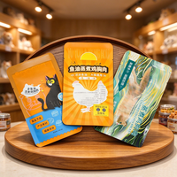Sacs d'emballage pour aliments pour animaux de compagnie en plastique de qualité alimentaire imprimés sur mesure avec impression en héliogravure pour aliments pour chiens lyophilisés
