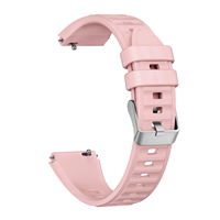 Bracelet en silicone à motif cristal de glace 18 mm One Click pour Huawei Watch GT5 41 mm et GT5 Pro 42 mm