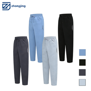 Pantalon de survêtement personnalisé pour homme, style streetwear <span class=keywords><strong>hip</strong></span>-hop décontracté, coupe large, essentiels, pantalon de jogging ample - Product Image 2