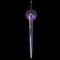 Épée du Roi des Démons de Sung Jinwoo, populaire dans l'anime, accessoire de cosplay, pour collection et décoration