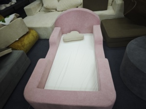 <span class=keywords><strong>Letto</strong></span> per Bambini Moderno Personalizzato 2027, Comodo e Comprimibile, Senza Legno e Metallo, <span class=keywords><strong>Letto</strong></span> di Transizione per Bambini in Bouclé - Product Image 3