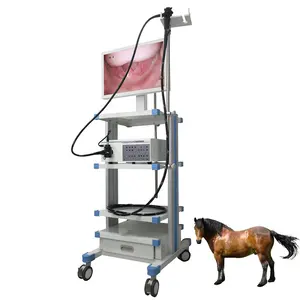 बड़े पशु एंडोस्कोप के लिए ट्रॉली वीडियो गैस्ट्रोस्कोप कोलोनोस्कोप गाय घोड़े डॉल्फिन व्हेल