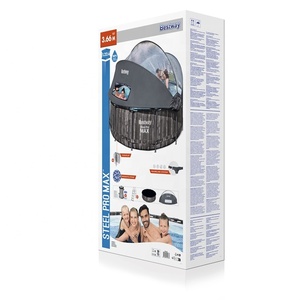 <span class=keywords><strong>Piscine</strong></span> <span class=keywords><strong>hors</strong></span> <span class=keywords><strong>sol</strong></span> ronde Bestway 5619K avec cadre en <span class=keywords><strong>bois</strong></span> grainé et couverture pour adultes - Product Image 6