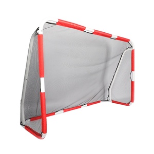 Los mejores 2 en 1 para entrenamiento al aire libre, poste de portería de fútbol, accesorios de calidad neta para práctica de portería de fútbol - Product Image 1