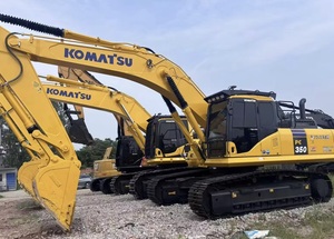 Excavadora de cadenas usada Komatsu PC350, excavadora hidráulica de 35 toneladas, equipo de construcción para movimiento de tierras - Product Image 3