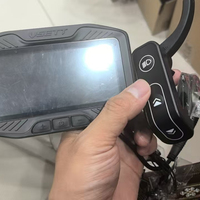 Pour écran central APEX avec accélérateur et carte NFC, plastique noir 14 cm pour trottinette électrique de la série Apex