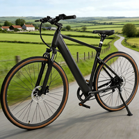 Vélo électrique VTT YANGOR Y700 avec moteur de moyeu arrière 36V 250W, batterie au lithium, assistance au pédalage, capteur de couple, frein hydraulique Tektro, 700X40C