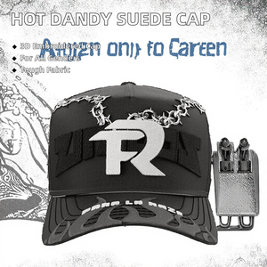 Gorra de Béisbol Oxford Unisex de 5 Paneles, Gorra Ajustable con Bordado 3D en Gamuza y Algodón para Hombre, Diseño Vintage Desgastado - Product Image 2