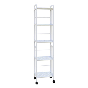 Jinsheng Bookshelf Multi Layer Wrought Iron Standing Adjustable Minimalist Childrens Reading Storage <b>Display</b> Shelf For Home Use - Product Image 5