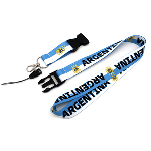 High Quality Personalized Custom logo Aviation Neck Strap Silk Screen Printed Polyester air <strong>Lanyard</strong> for <strong>Staff</strong> - Product Image 3
