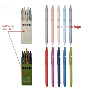 Penne Gel con <span class=keywords><strong>Inchiostro</strong></span> ad Asciugatura Rapida, Colori Chiara, Punta Fine da 0,5 mm, Nere, Scrittura Scorrevole, Giapponesi, Carine, Roller Retrattili - Product Image 6