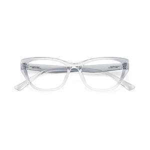 Monturas de Gafas Transparentes Estilo Ojo de Gato, Unisex, Resina TR90, Lentes Transparentes, Danyang HB597 - Product Image 1