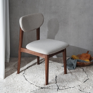 Silla de <span class=keywords><strong>Comedor</strong></span> de Madera de Roble Macizo Estilo Nórdico H6121, Muebles para <span class=keywords><strong>Comedor</strong></span> con Tapicería, Silla de <span class=keywords><strong>Comedor</strong></span> de Madera para Restaurante - Product Image 2