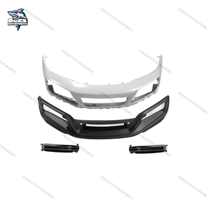 Kit carrosserie en fibre de carbone sèche Tec Art Style pour <span class=keywords><strong>Porsche</strong></span> <span class=keywords><strong>911</strong></span> 992 Turbo S 2020+ Pare-chocs avant Diffuseur arrière Jupes latérales Spoiler Kit carrosserie - Product Image 3