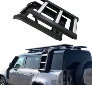 Escalera lateral telescópica de aleación de aluminio para <span class=keywords><strong>Land</strong></span> <span class=keywords><strong>Rover</strong></span> Defender 2020 Defender <span class=keywords><strong>007</strong></span> 90/110/130 L663 - Product Image 2