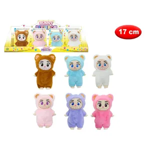 Muñecos de peluche Bunny Pixiepop de 17 cm, juguetes de peluche suaves para niños - Product Image 1