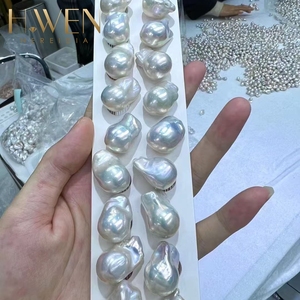 Bán Buôn 1-4a Tự Nhiên Baroque Loose Ngọc Trai 9-18Mm Trắng Hồng Tím Nước Ngọt Không Thường Xuyên Lớn Ngọc Trai - Product Image 3