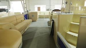 Nuove Barche a Motore di Lusso con Pontoni in Alluminio da 26-30 Piedi, a Due Piani, Completamente Nuove, in Tritan, Resistenti alle Intemperie, per Feste in Mare - Product Image 4