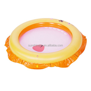 Lion PVC 3mm d'épaisseur ronde <span class=keywords><strong>pataugeoire</strong></span> gonflable pour enfants piscine peu profonde <span class=keywords><strong>pataugeoire</strong></span> bébé Splash Pad extérieur <span class=keywords><strong>Mini</strong></span> piscine - Product Image 5