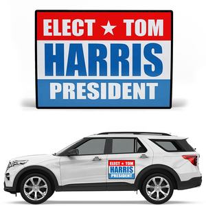 Panneaux magnétiques personnalisés pour voitures et fourgonnettes, autocollants en vinyle imprimés, autocollants magnétiques pour voiture - Product Image 6