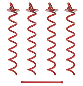 Kit <span class=keywords><strong>de</strong></span> adaptador <span class=keywords><strong>de</strong></span> anclajes <span class=keywords><strong>de</strong></span> tierra <span class=keywords><strong>para</strong></span> suministros <span class=keywords><strong>de</strong></span> <span class=keywords><strong>jardín</strong></span> asegurar trampolines carpas toldos <span class=keywords><strong>lonas</strong></span> <span class=keywords><strong>columpios</strong></span> - Product Image 2