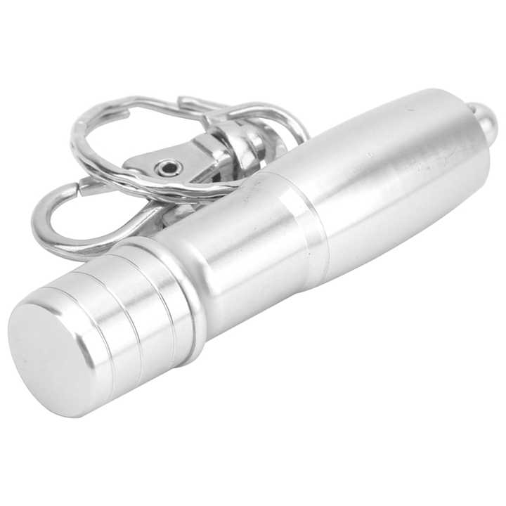 Aluminum Billiard Cue Tip Pricker With Needlepoint Keychain
