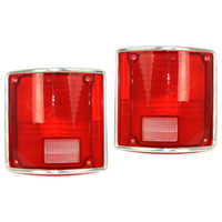 Feu arrière pour 1975-1986 Chevrolet C10 feux arrière lentille feu arrière feux de freinage systèmes d'éclairage automatique 5968330 GM2800122