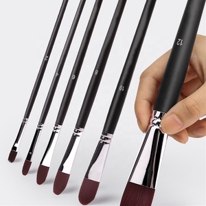 <span class=keywords><strong>Brocha</strong></span> de Maquillaje Plana Grande, Mediana y Pequeña <span class=keywords><strong>para</strong></span> Corrector, Crema <span class=keywords><strong>para</strong></span> Ojos, Sombra de Ojos y Base - Product Image 2