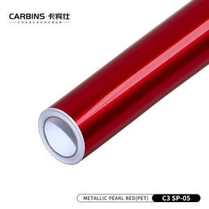 <span class=keywords><strong>Film</strong></span> de protection pour voiture Carbins, nouveau, brillant, métallisé, rouge nacré, avec dos <span class=keywords><strong>en</strong></span> PET transparent, libération <span class=keywords><strong>en</strong></span> <span class=keywords><strong>2021</strong></span> - Product Image 6