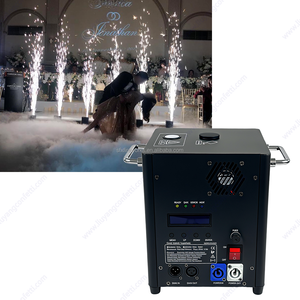 DJ de fête de révélation de sexe de <span class=keywords><strong>mariage</strong></span> 700w Machine à effets de scène avec boîtier en aluminium télécommandé équipement d'effets spéciaux de glace sèche - Product Image 4