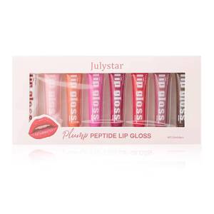 Julystar – Coffret de 8 gloss nourrissants transparents longue durée, saveur fruitée, format voyage, maquillage pour les lèvres, vente en gros - Product Image 5
