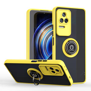 Étui givré 360 degrés avec anneau magnétique antichoc pour xiaomi <span class=keywords><strong>poco</strong></span> F4 6.67 pouces - Product Image 1