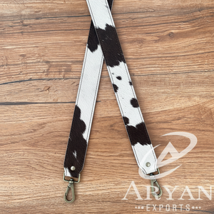 New Extreme Quality Personalized Cowhide Leather Western Replacement Purse <b>Strap</b> <b>Camera</b> & Guitar <b>Strap</b> with Antique Brass Snaps - Product Image 1