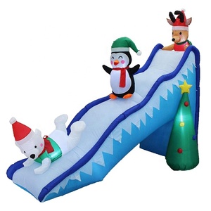 LED Inflatables Giáng Sinh Chủ Đề Gấu Tuần Lộc <span class=keywords><strong>Penguin</strong></span> Slides Đối Với Trang Trí Giáng Sinh - Product Image 1
