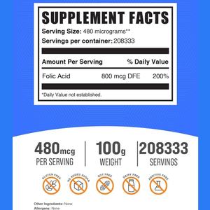 Vente chaude en vrac multi fer et zinc produits supplément <span class=keywords><strong>vitamine</strong></span> B9 DHA prénatal capsules d'acide folique pour homme et femme - Product Image 3