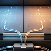 Matelas électrique double zone pliable avec refroidissement et chauffage pour un sommeil silencieux à la maison ou à l'hôtel