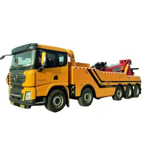 Shacman 10 x4 Heavy Duty 30 tonnellate 40 tonnellate 50 tonnellate 60 tonnellate di attrezzatura del demolitore del camion di rimorchio del demolitore con il dispositivo di traino della gru
