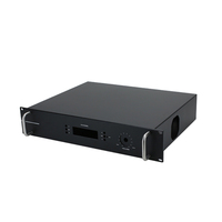Boîtier électronique pour amplificateur audio en aluminium 2U de 19 pouces, châssis industriel en rack SGCC