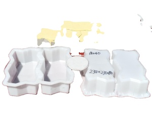 แม่พิมพ์คอนกรีตบล็อกแม่พิมพ์ซีเมนต์สำหรับปูกระเบื้องบล็อกพลาสติก - Product Image 2